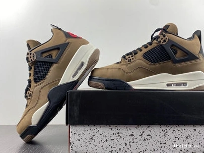 Cheap TB Jordan Retro Scott 4 x 3936 Travis AJ4-  Air Brown ZeroBulk 1027